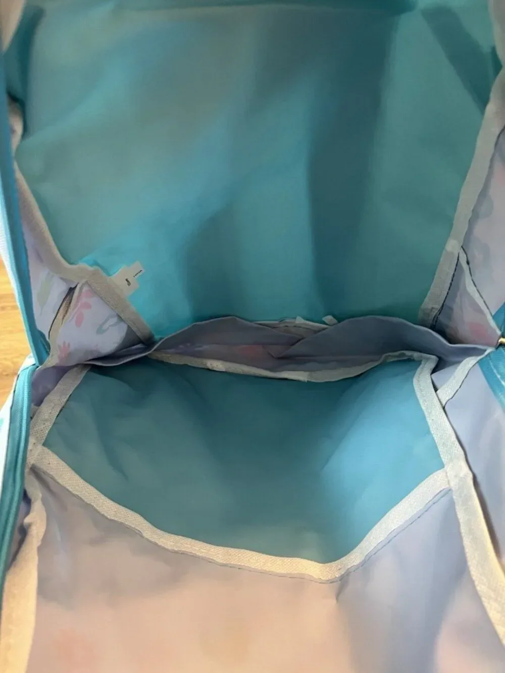 Disney Frozen Travel School Backpack Zipper Pocket Elsa Anna Large Bag NWT